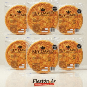 Combo 6 Prepizzas Freezadas x 2u. REY DAVID