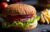 Combo Hamburguesa La Muñeca de 120 gr. x 12u. (negras)